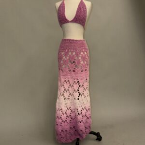 maxi skirt & bikini top set (2)